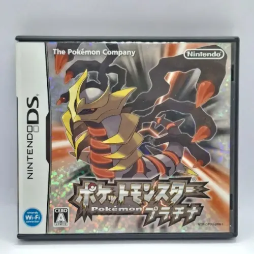 POKÉMON PLATINUM NINTENDO DS JAPONÊS ORIGINAL COMPLETO