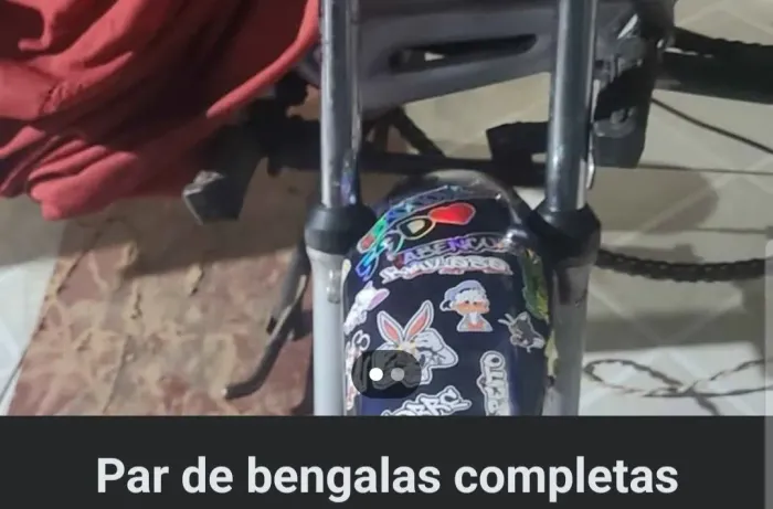 Par de bengalas completas com zero vazamento para titan 2000