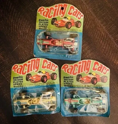 Antigos Carrinhos de Corrida anos 70/80 Lacrados