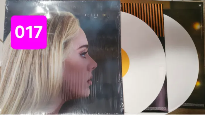 LP Disco de Vinil Adele 30 (Discos Brancos)
