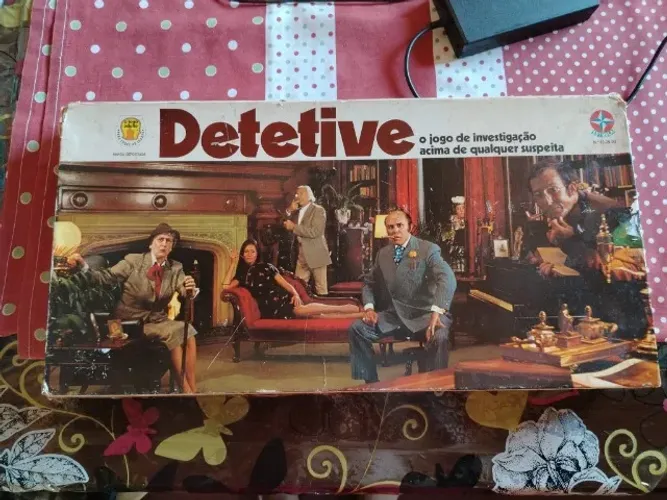 Jogo Detetive Estrela Primeira Versão Completo Anos 80