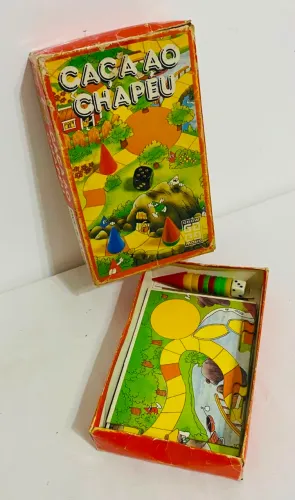 Antigo Jogo Caça Ao Chapéu Grow - Edição Clássica Rara Anos 80/90