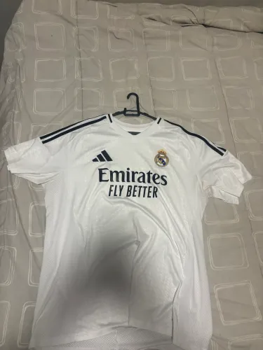 Camisa Real Madrid 2024/25 Home Branca Adidas