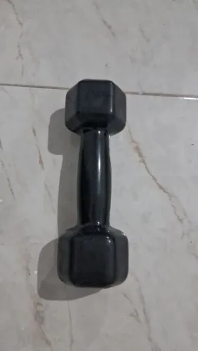 Vende_se 2 halteres emborrachado de 3kg cada
