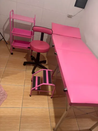 Kit Maca Mala Respiro Cadeira Escadinha Carrinho Tudo Rosa