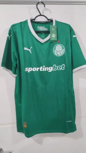 Camisa Palmeiras versão jogador 25/26 verde - tam. XL (veste G)