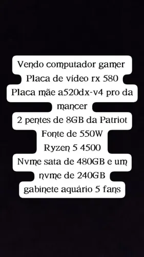 Computador Gamer