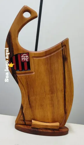 Tábua de corte com suporte - Flamengo