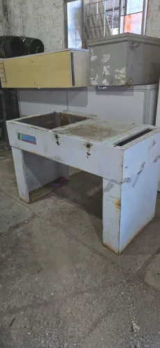 Bancada de ferro em.chapa