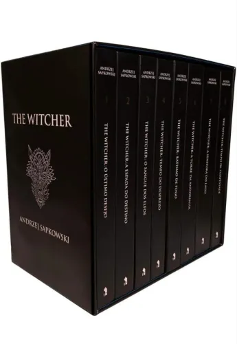 Coleciona livros de: THE WITCHER: A Saga do Bruxo Geralt de Rívia (Box capa dura)