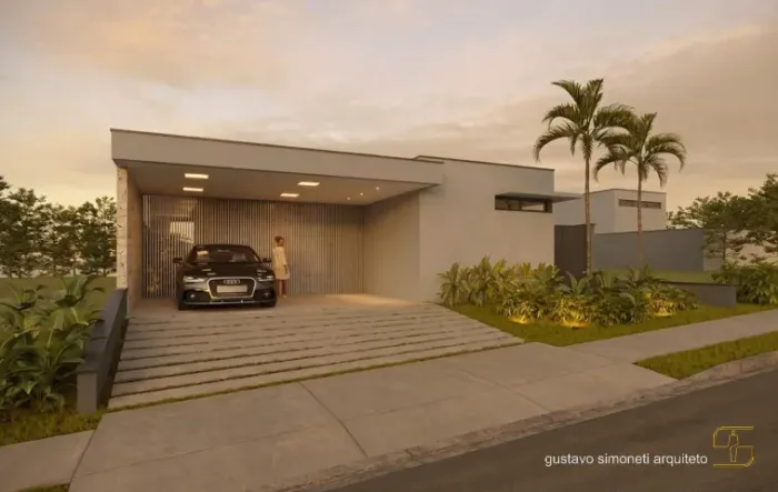 CASA TÉRREA COM 3 SUÍTES E PISCINA - RESIDENCIAL GIVERNY