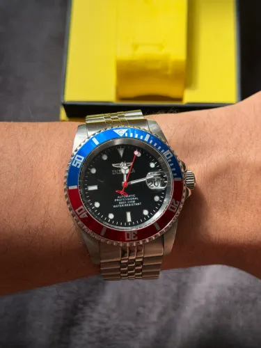 Invicta Pro Diver 29176 Automático NH35A Pepsi 42mm Completo na Caixa