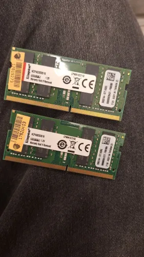 Memoria ram notebook 16gb kingston