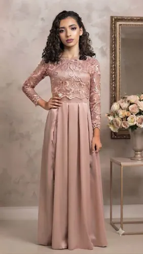 Vestido rosê rosa brilhante com tule, casamento madrinha demoselle
