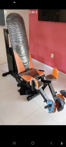 Máquina Adutora Abdutora troco vendo