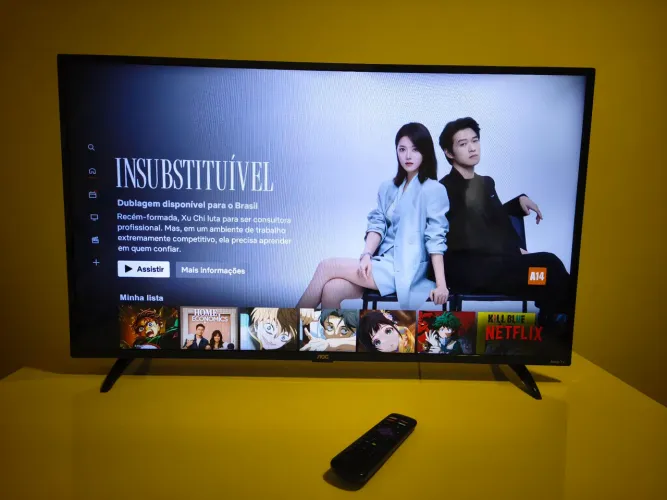 Smart TV LED 43" AOC Roku Full HD