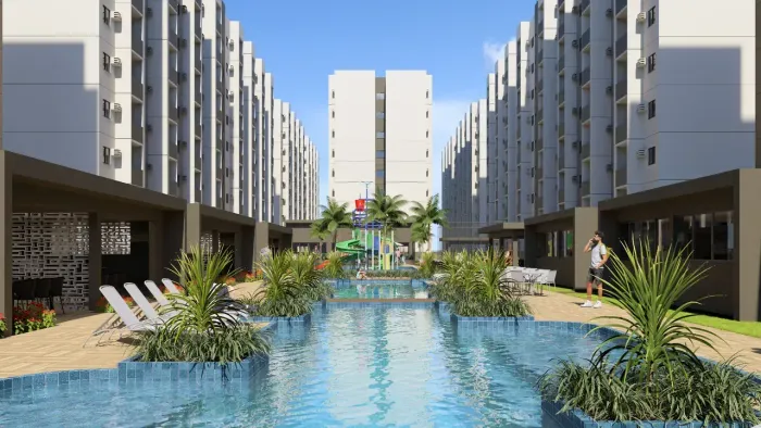 OPORTUNIDADE ÚNICA! Condomínio Clube com Parque Aquático e super áreas de lazer!