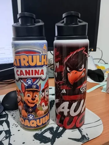 Garrafa térmica personalizada 