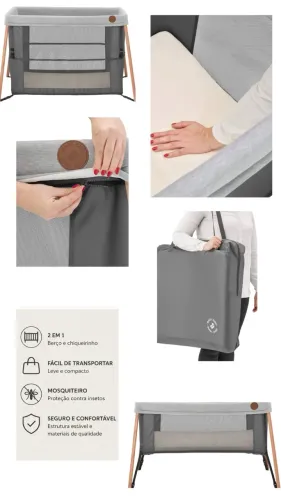 Berço 2 em 1 maxi cosi