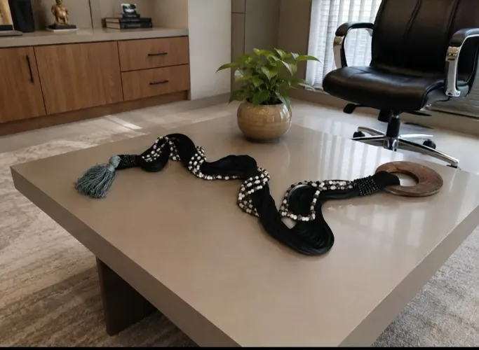 Colar de mesa de centrinho