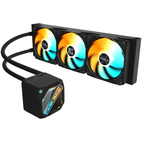 Water Cooler para Processador Gigabyte Gaming 360 360mm ARGB - Preto