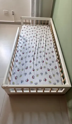 Cama montessoriana de solteiro Affeto + Colchão