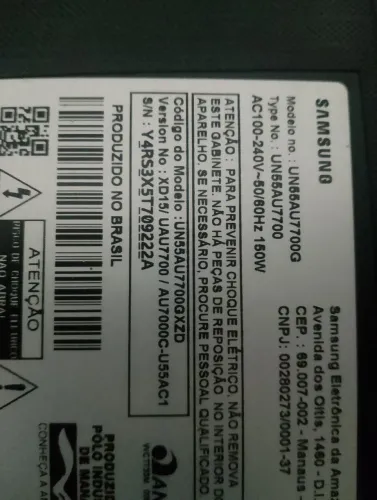 Tv Samsungun 55ua7700g