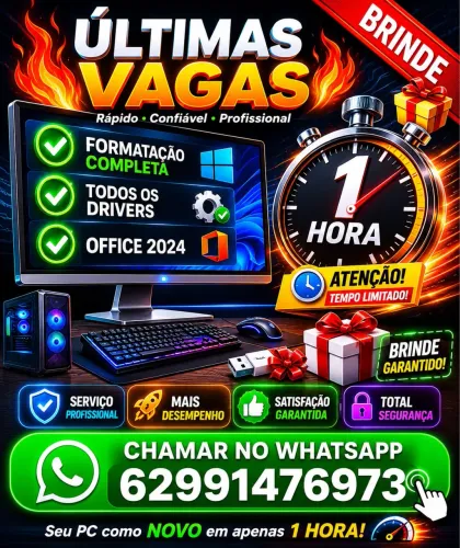 COMPUTADOR LENTO, TRAVANDO OU COM ERROS?