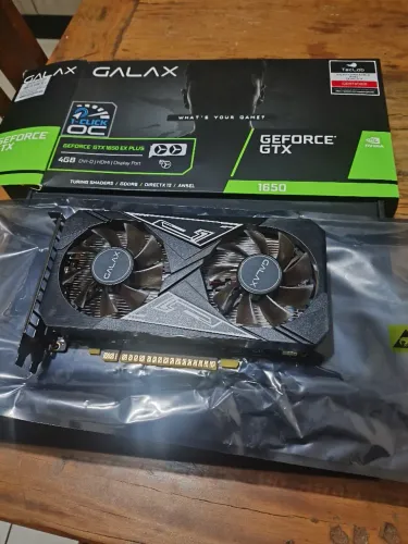 GTX 1650 4GB GDDR6 Galax EX Plus ? Excelente estado