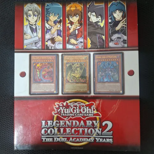 Portifólio Yugioh Legendary Collection 2 com 234 cartas originais