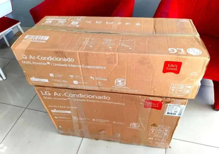 Ar Split LG Dual Inverter 12000 BTUs Quente e frio
