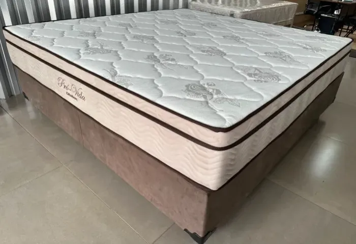 Cama Queen Base Mais Colchão Pro Vida - Ortobom Novo Pronta Entrega