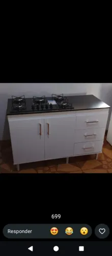 armário para Fogão Cocktap