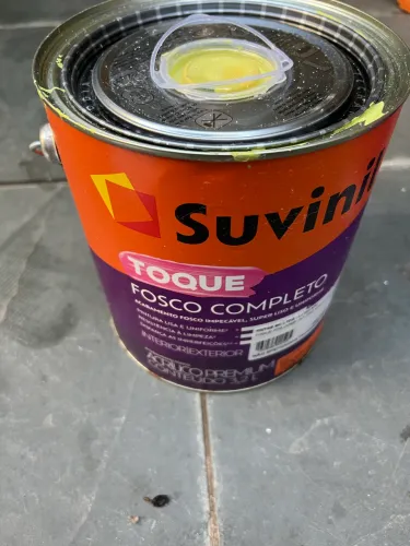Tinta suvinil toque fosco completo amarelo mostarda