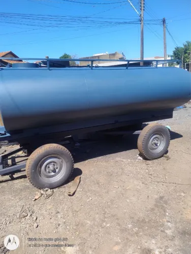Tanque de Água 7.000 Litros com Carreta - pronto para uso ?