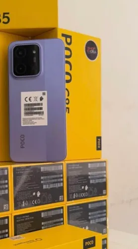 Telefone Toop - Barato - Com Bateria Boa - Poco C85 -roxo- GLOBAL + Entrega Grátis 256/8