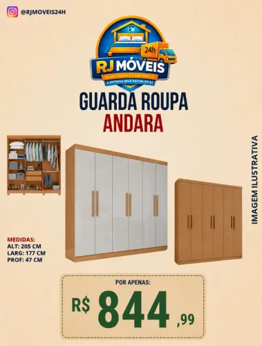 Guarda roupa andara