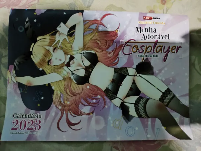 Calendário minha querida cosplay