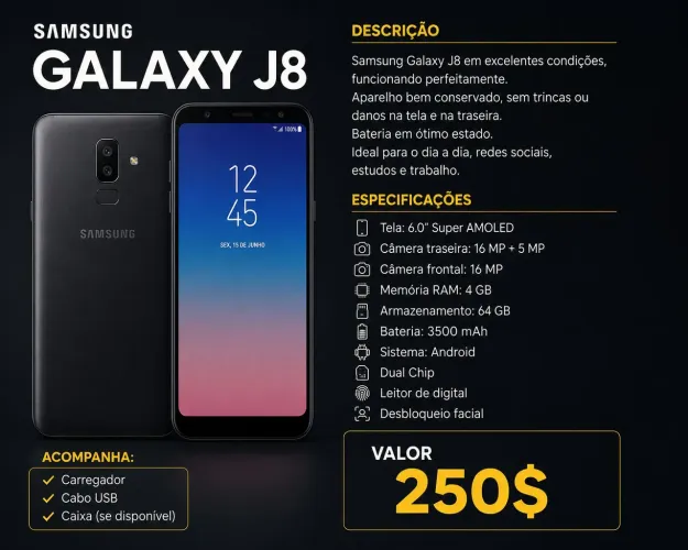 Galaxy j8