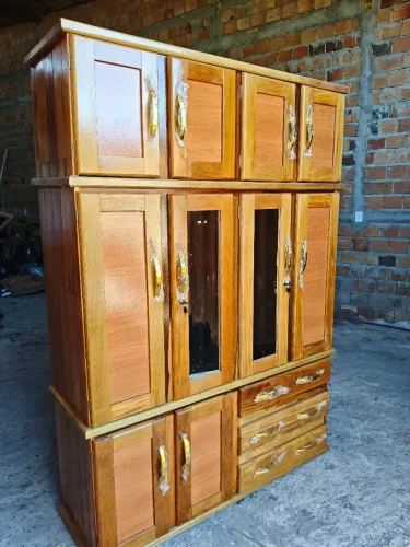 Guarda roupa de casal 4 portas espelhado entrega grátis
