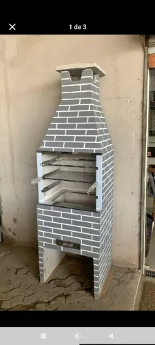 Churrasqueira pré moldada promoção 65cm