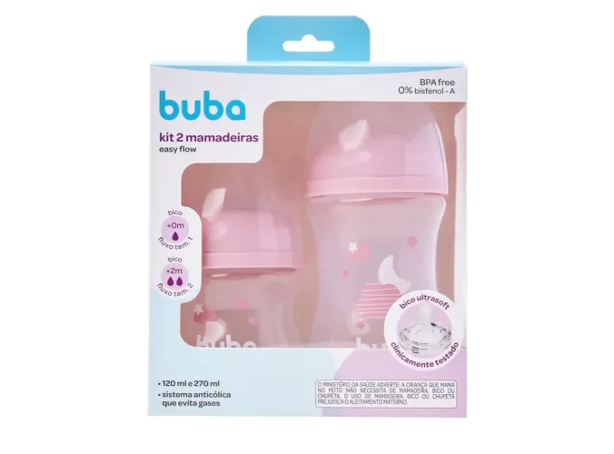 Kit mamadeira buba