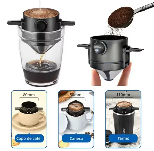 Máquina de café portátil