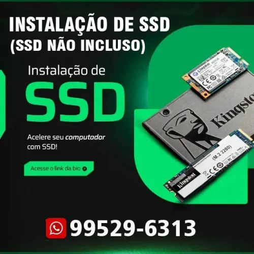 SSD para Notebook e PC Fazemos Instalção