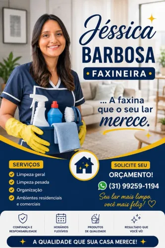 Faxineira em sete Lagoas