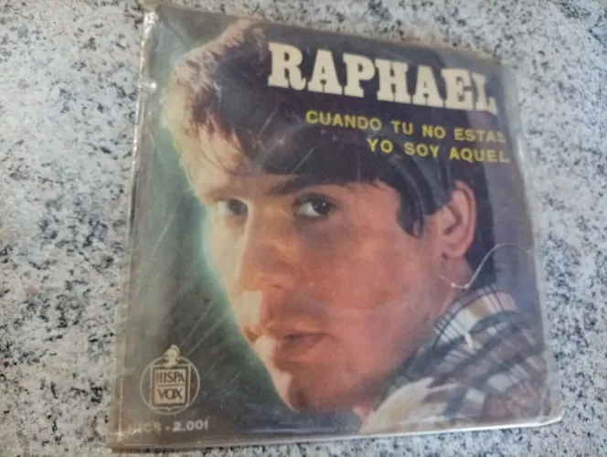 Compacto Vinil Raphael Quando Tu Não Estas / Tô Soy Aquel
