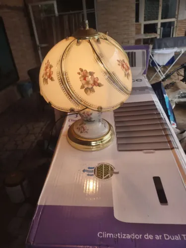 abajur vintage de toque
