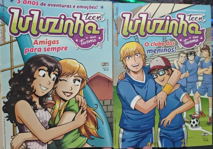 Lote de revistas: Luluzinha Teen