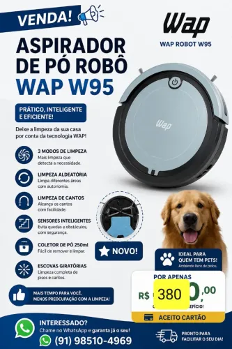 Aspirador Robô Wap