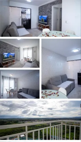 Alugo apartamento mobiliado